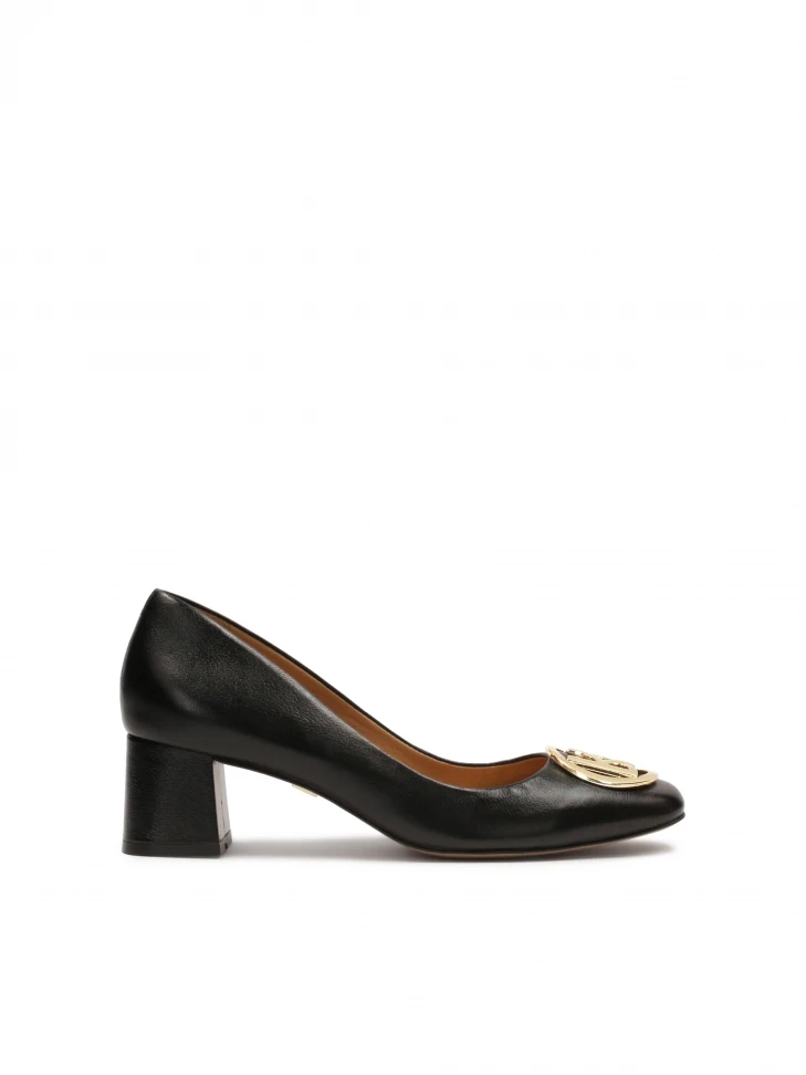 kazar Black pumps with a medium heel