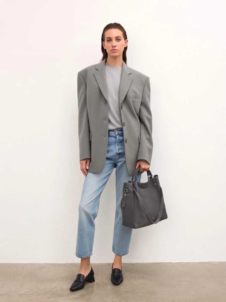 Kazar Black Pumps With A Wide Low Heel