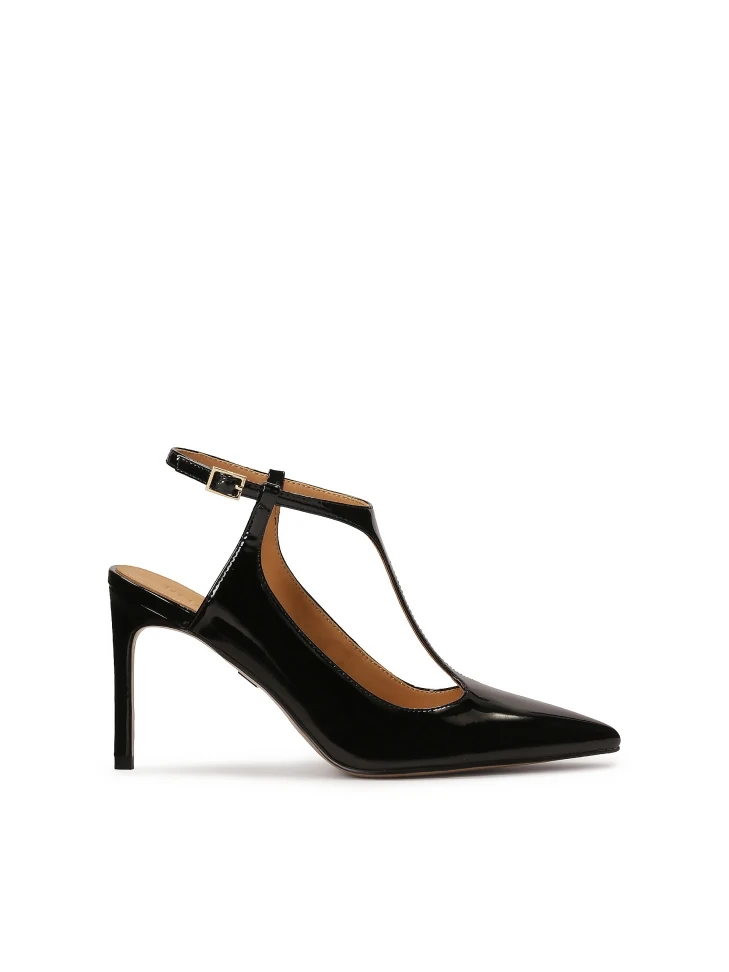 kazar Black pumps with open heel