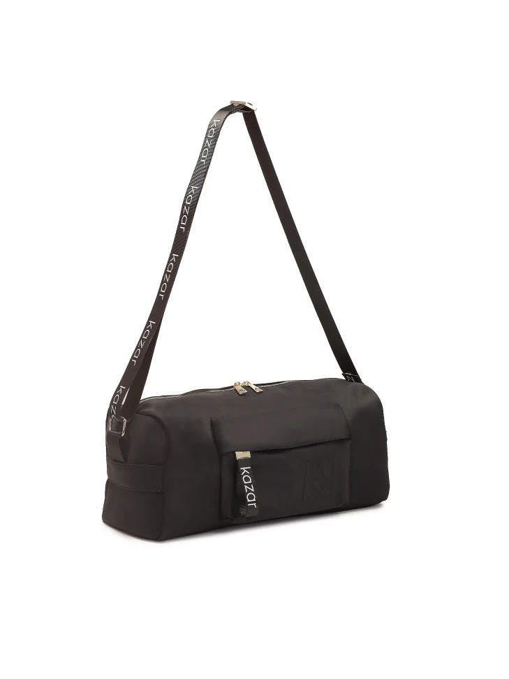 Kazar Black Recycled Sports Shoulder Bag
