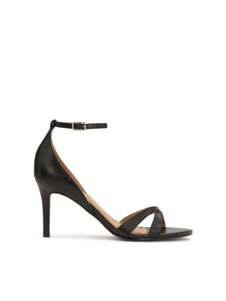 kazar Black sandals with full heel