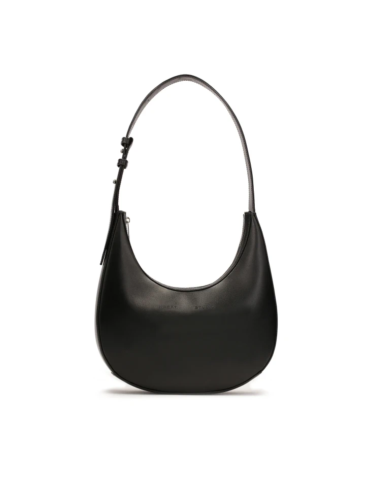 kazar Black shoulder bag with an adjustable handle