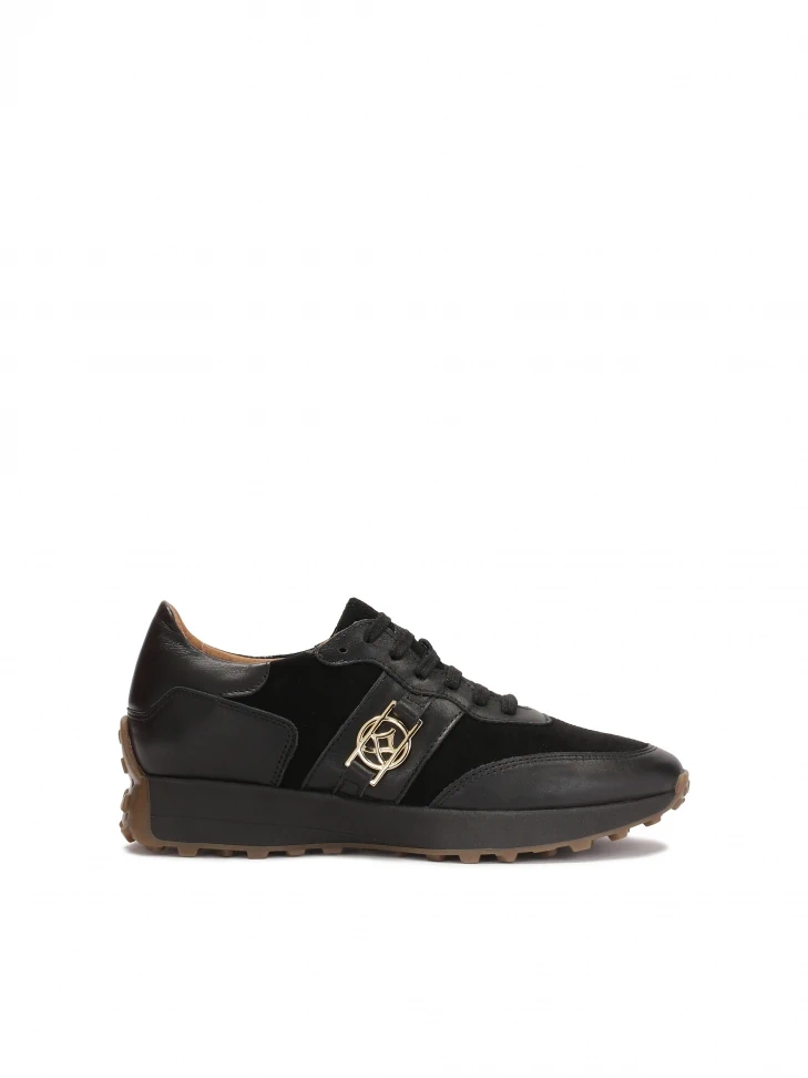 kazar Black sneakers with contrasting sole