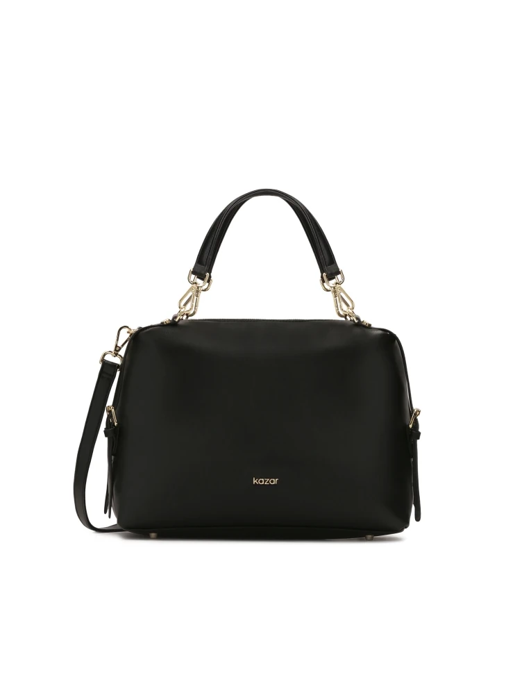 kazar Black soft leather handbag