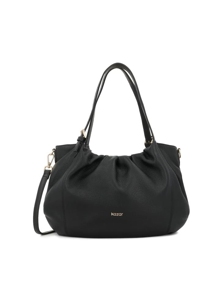 kazar Black soft leather handbag