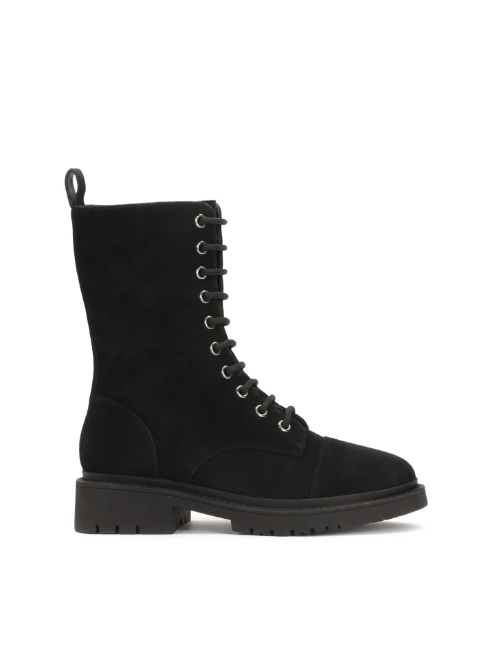 kazar Black suede boots