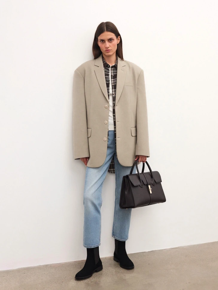 Kazar Black Suede Chelsea Boots