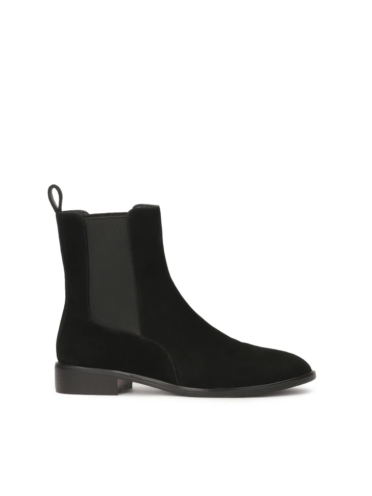 kazar Black suede Chelsea boots
