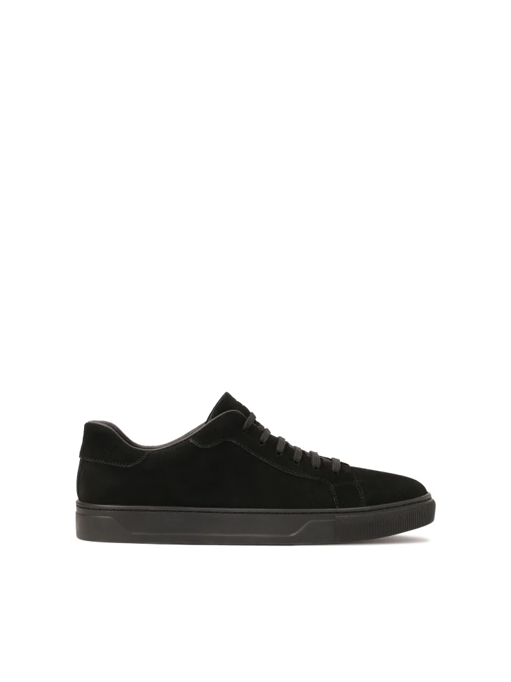 kazar Black suede lace-up sneakers