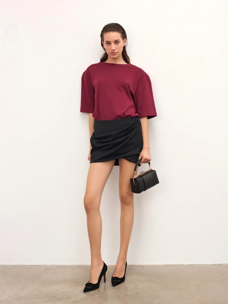 Kazar Black Suede Pumps With Embellishment