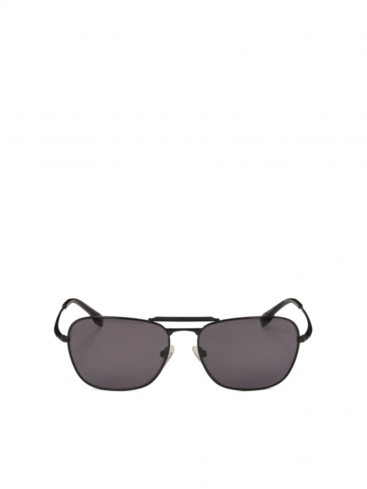 kazar Black sunglasses with metal frame