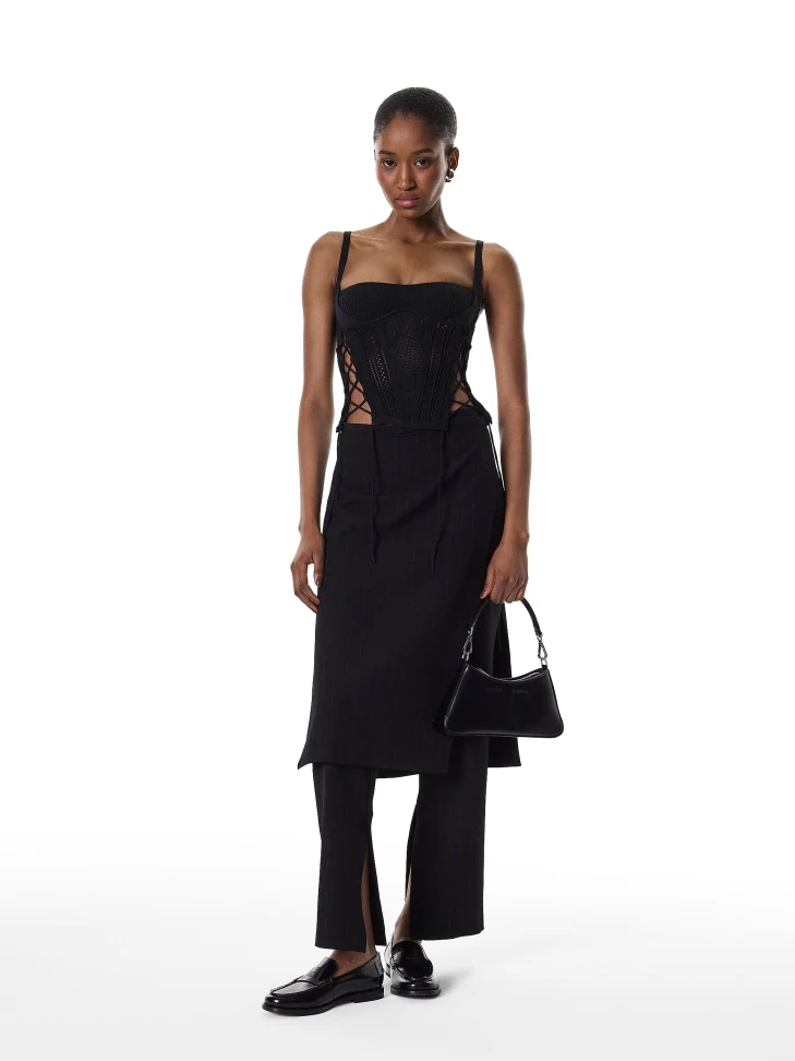 Kazar Black Versatile Slip-on Loafers