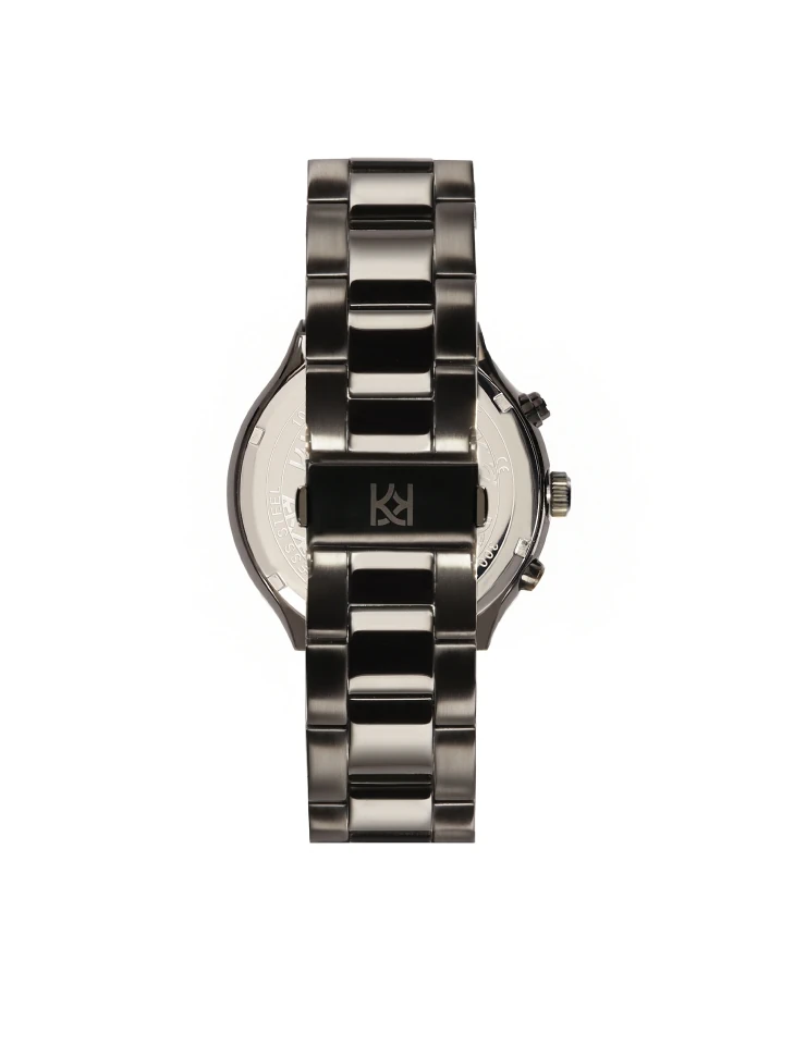 Kazar Black Watch With Green Dial