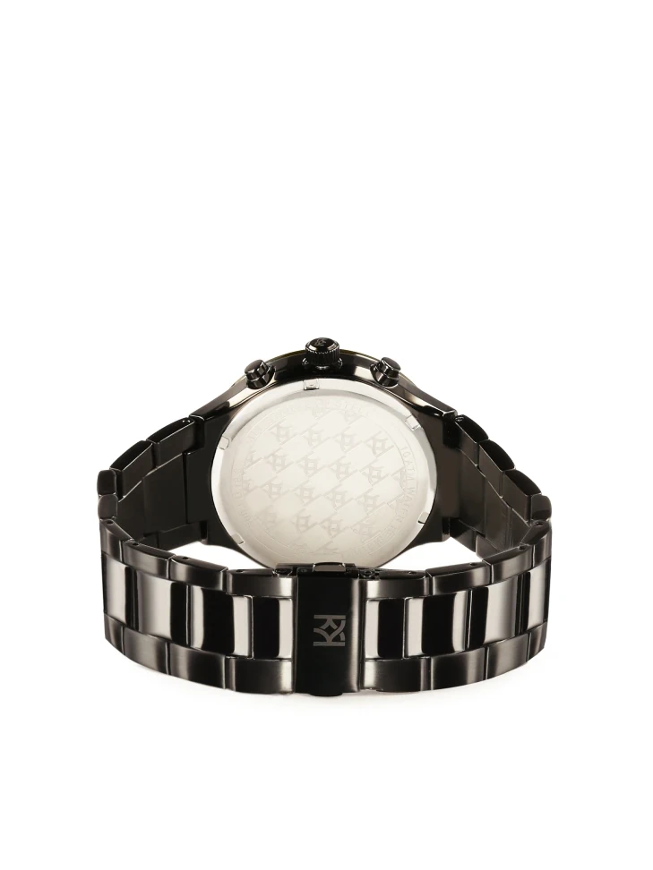 Kazar Black Watch With Green Dial