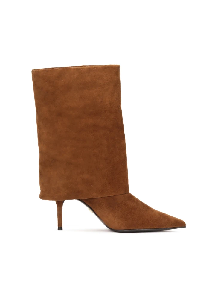 kazar Booties with upper falling on the heel