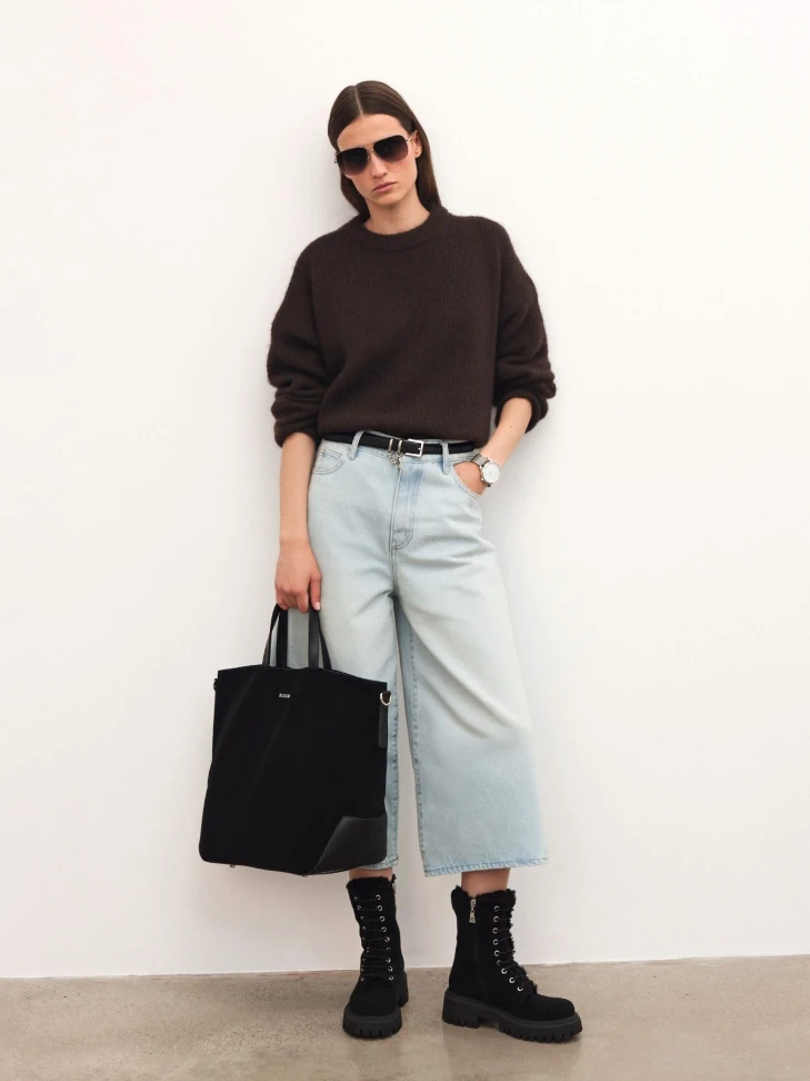 Kazar Boots With High Suede Upper