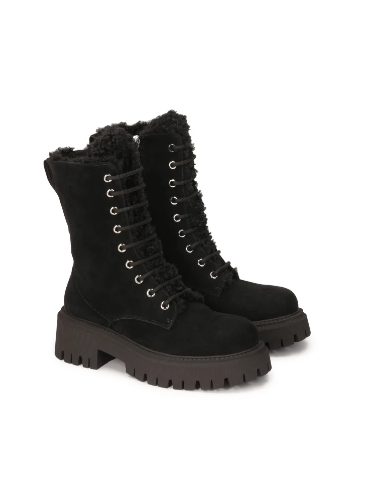 Kazar Boots With High Suede Upper
