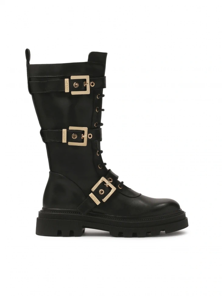 kazar Boots with high upper and solid sole