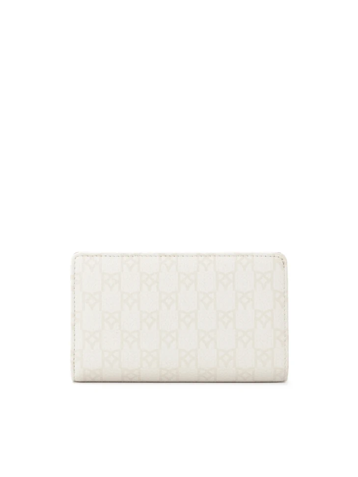 Kazar Bright Patterned Wallet With Brown Interior