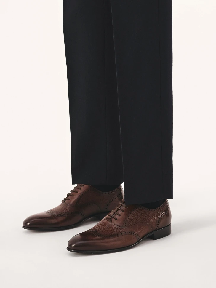 Kazar Brogue Shoes With Closed Seam