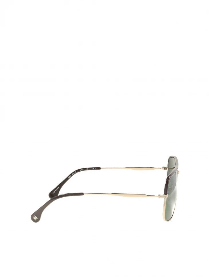 Kazar Brown And Golden Sunglasses