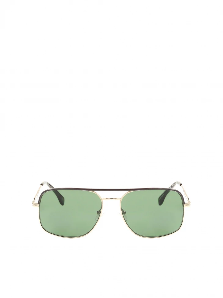 kazar Brown and golden sunglasses