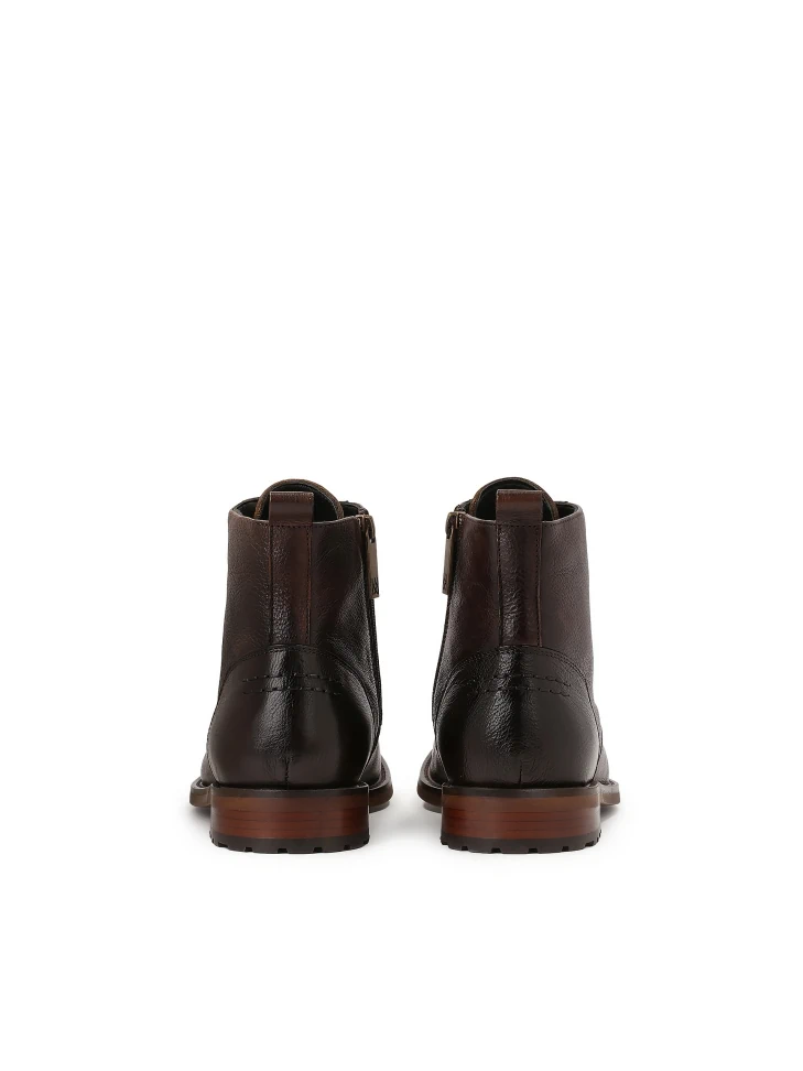 Kazar Brown Boots In An Elegant Style