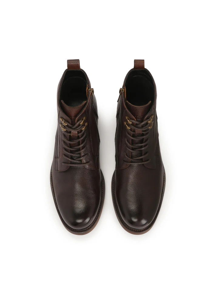 Kazar Brown Boots In An Elegant Style