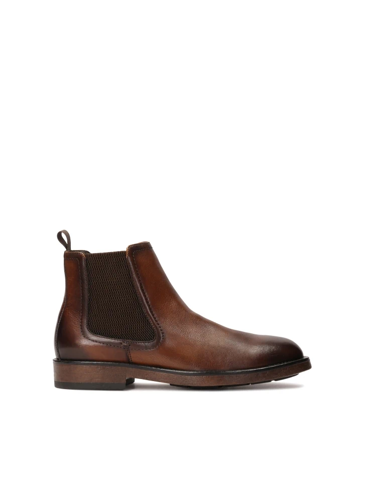 kazar Brown classic men's Chelsea boots