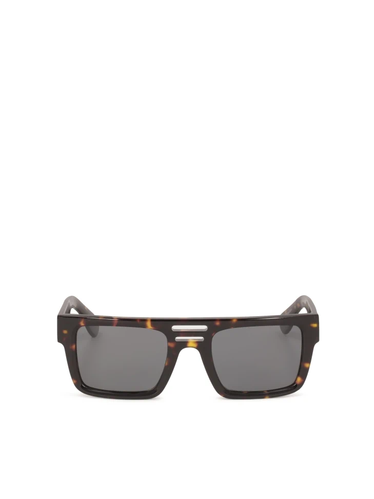 kazar Brown classic wayfarer glasses