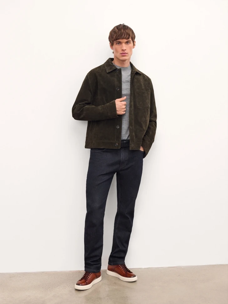 Kazar Brown High-top Sneakers With Binding