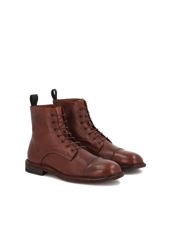 Kazar Brown Lace-up Limited Edition Boots