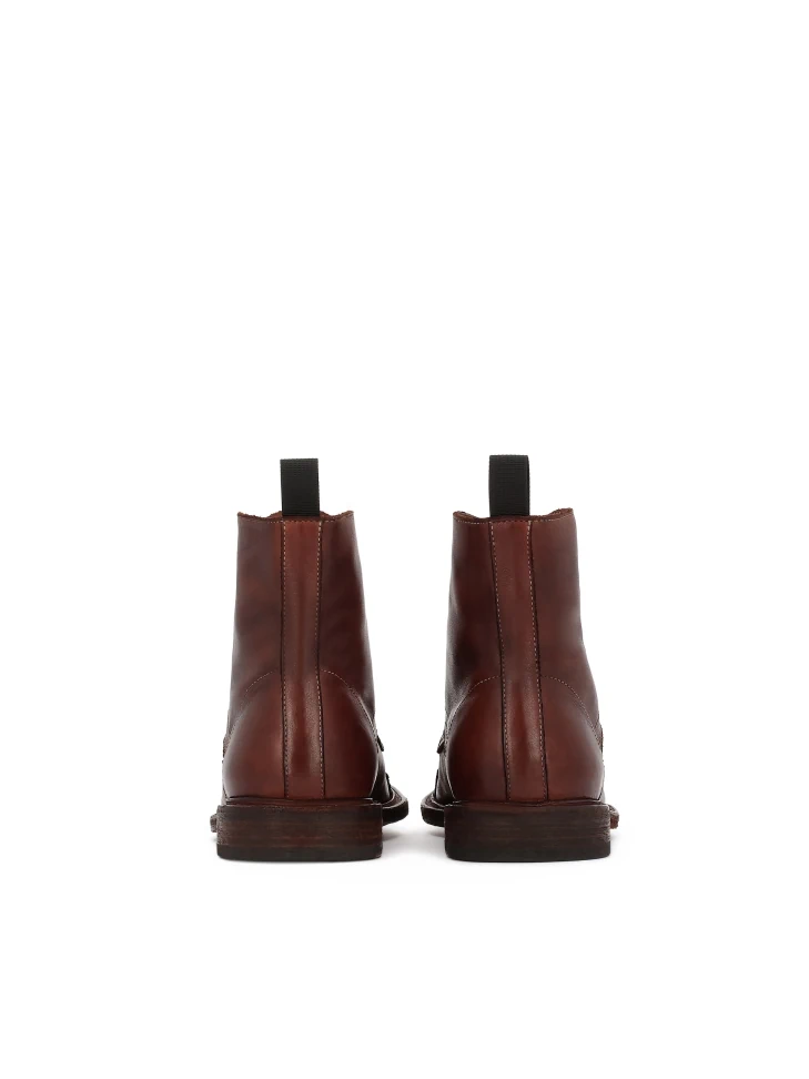 Kazar Brown Lace-up Limited Edition Boots