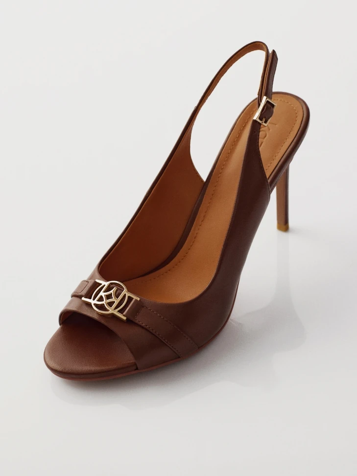 kazar Brown leather sandals
