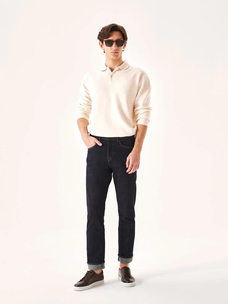 Kazar Brown Leather Sneakers