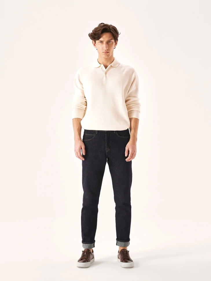 Kazar Brown Leather Sneakers