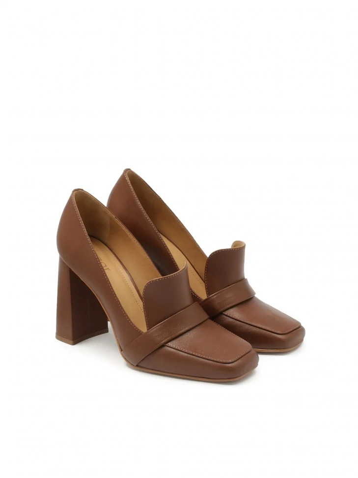 Kazar Brown Lords Pumps