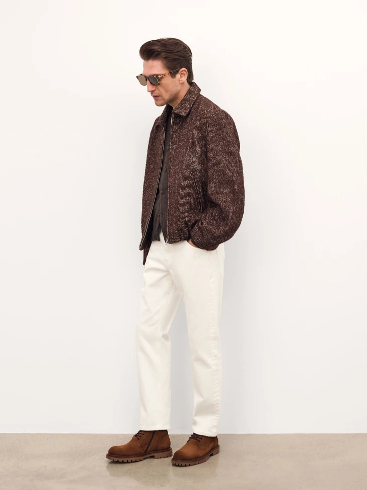 Kazar Brown Men's Boots Made Of Natural Suede