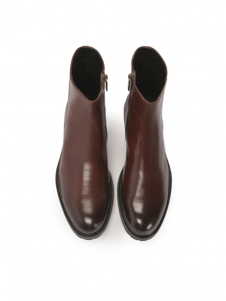 Kazar Brown Men's Boots With A Higher Upper