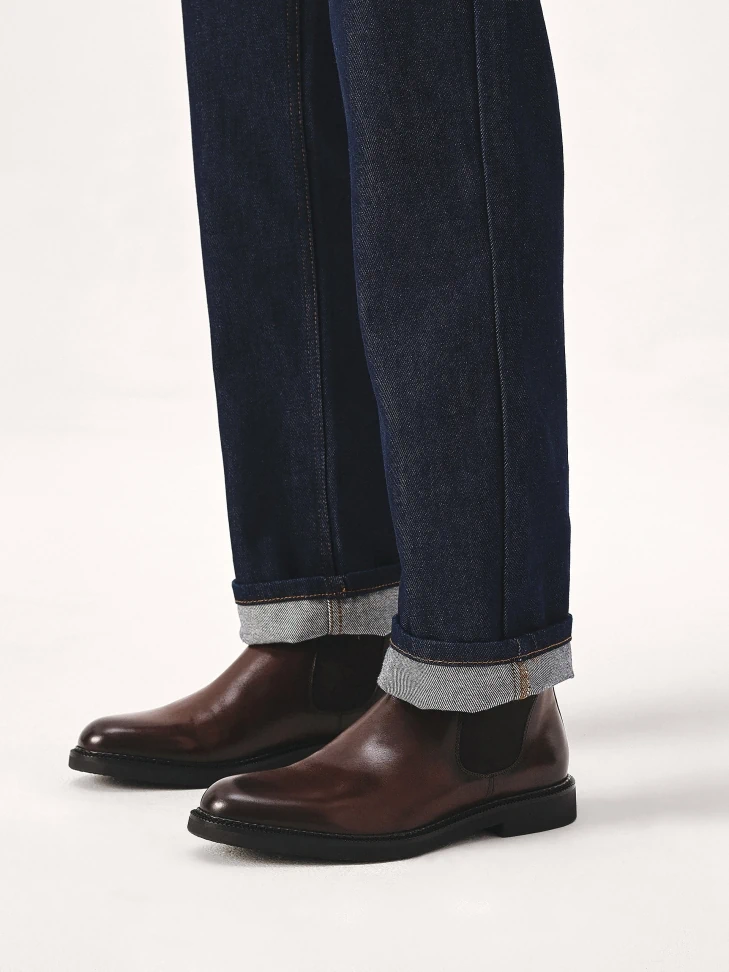 Kazar Brown Men's Chelsea Boots