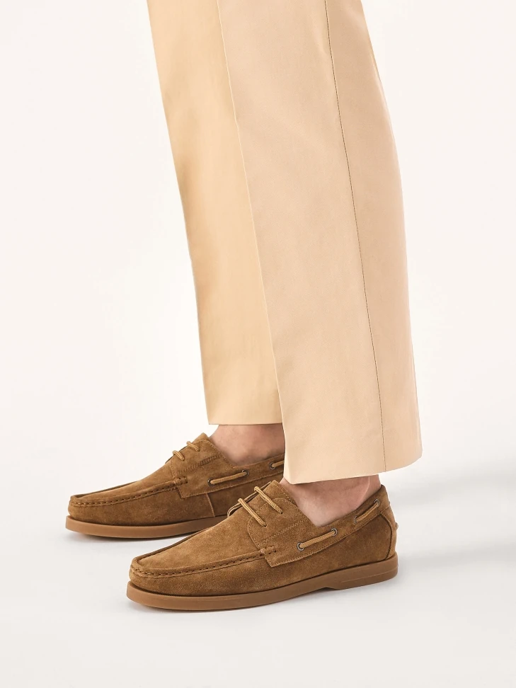 Kazar Brown Men's Sailing Shoes