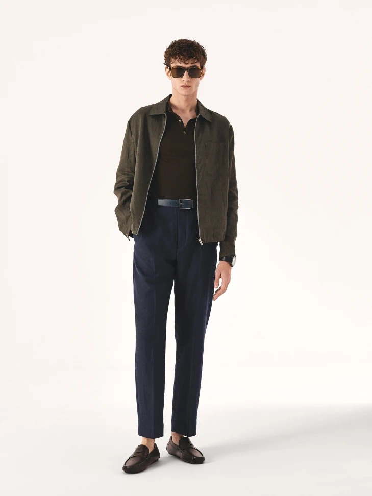 Kazar Brown Moccasins With Fine Sole