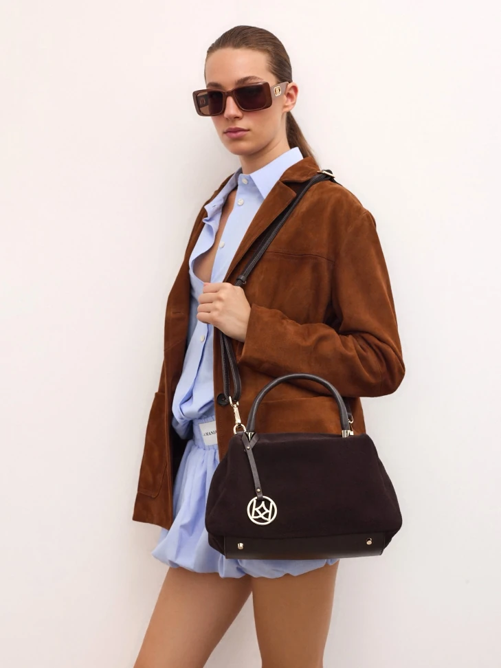 Kazar Brown Oblong Sunglasses