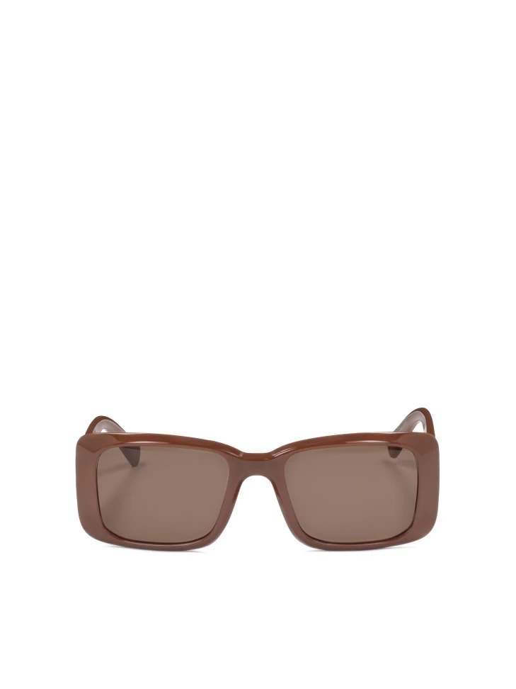 kazar Brown oblong sunglasses