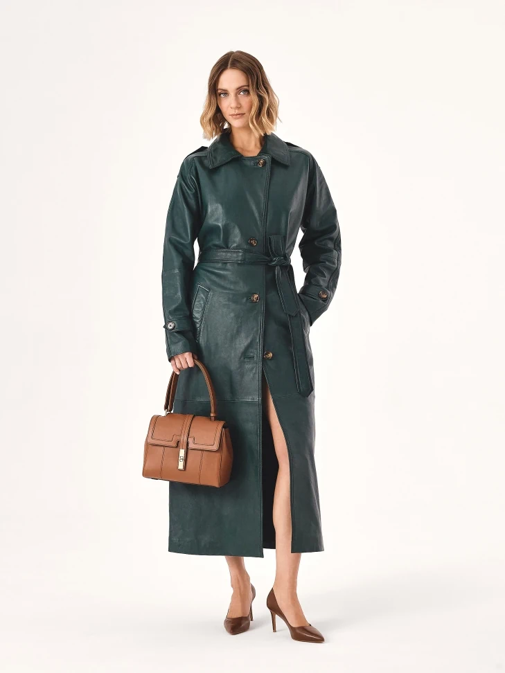 Kazar Brown Pumps With A Comfortable Heel