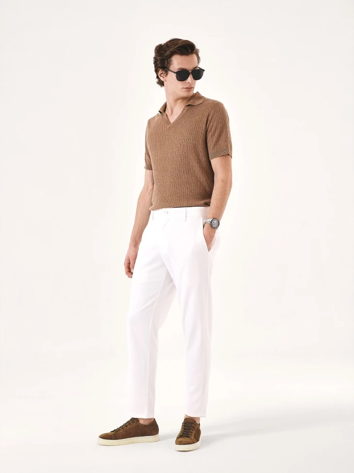 Kazar Brown Sneakers With Low Upper