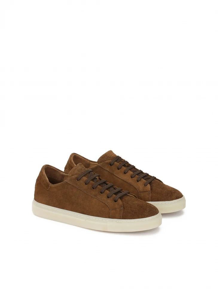 Kazar Brown Sneakers With Low Upper