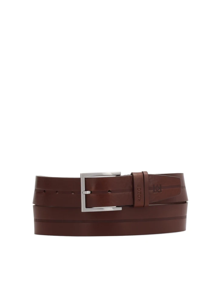 kazar Brown strap made of genuine leather
