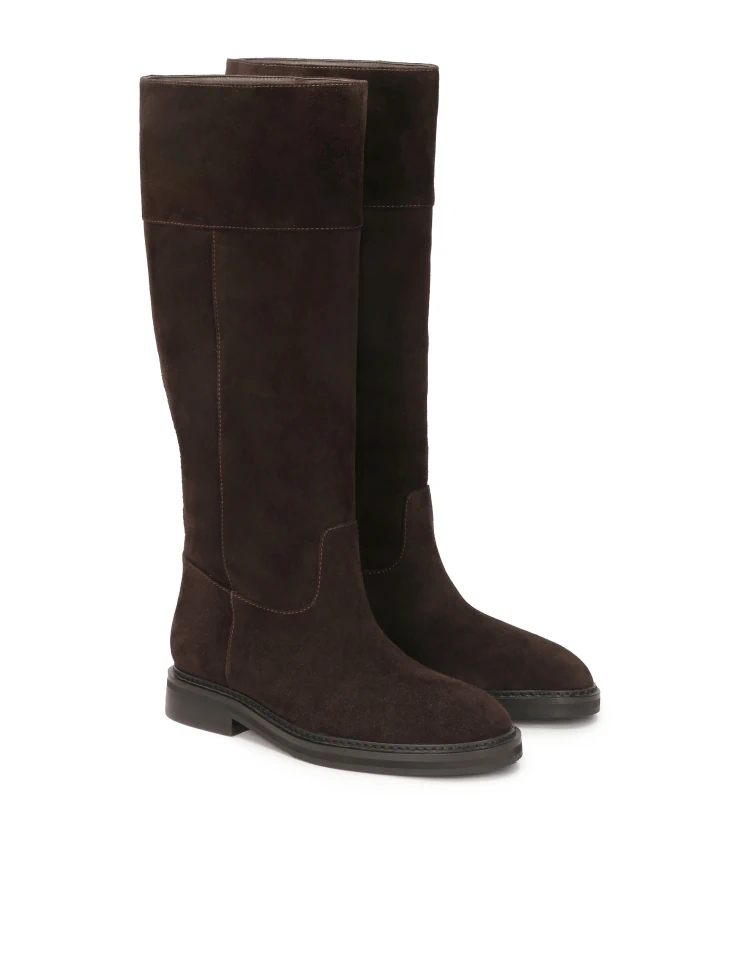 Kazar Brown Suede Boots
