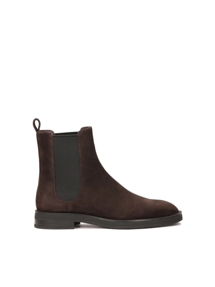 kazar Brown suede Chelsea boots